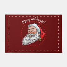 Beau Noël personnalisé Père Noël décoré