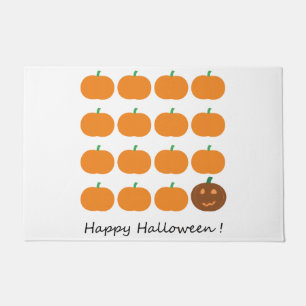 Paillasson Beau Patch Citrouille Halloween
