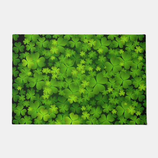 Paillasson Beau Shamrock irlandais (Devant)
