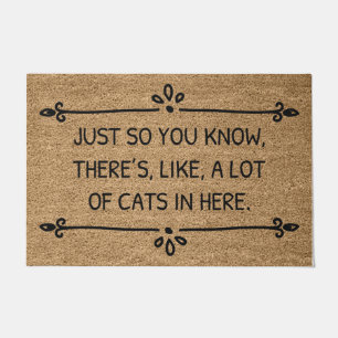 Paillasson Beaucoup De Chats Ici
