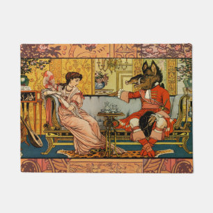 Paillasson Beauté Beast Classic Fairy Tale Caractères