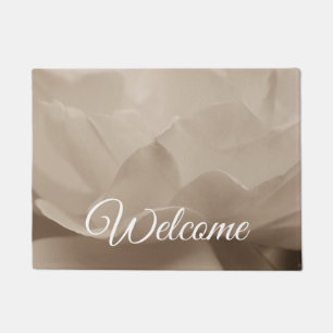 Paillasson Beauté D'Un Rose Sepia Welcome Doormat