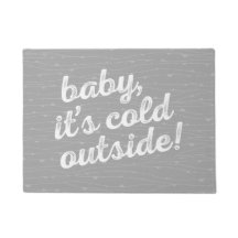 bébé, c'est extérieur froid ! sur le profil