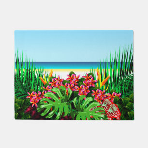 Paillasson Belle plage de Paradise Tropical