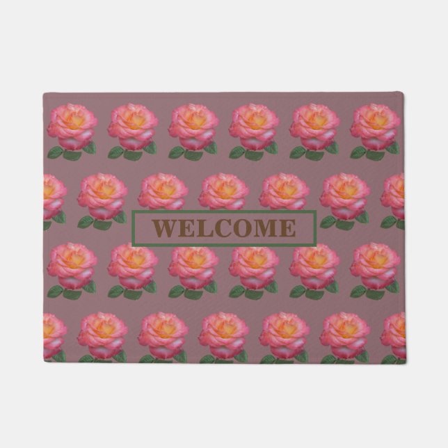 Paillasson Belles roses roses roses (Devant)