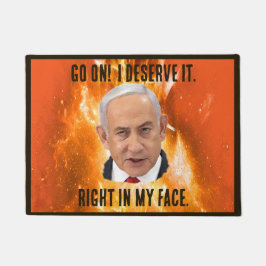 Paillasson Benjamin "Bibi" Netanyahu Prime Minister of Israel