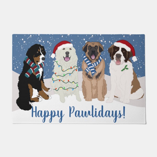 Paillasson Bernese Leonberger Pyrénées St Bernard (Devant)