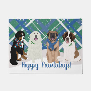 Paillasson Bernese Leonberger Pyrénées St Bernard Noël
