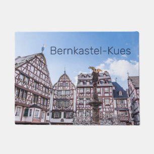 Paillasson Bernkastel-Kues Façades historiques Allemagne Souv