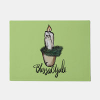 Bienheureux Yule bougie