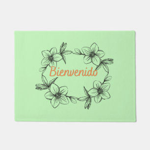 PAILLASSON BIENVENIDO. SIGNIFIE BIENVENUE (ESPANOL)