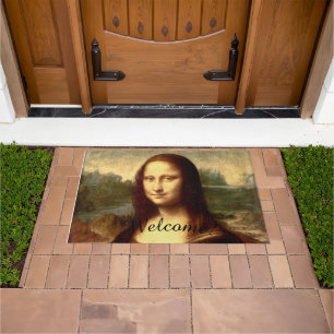 Paillasson Bienvenue à Mona Lisa