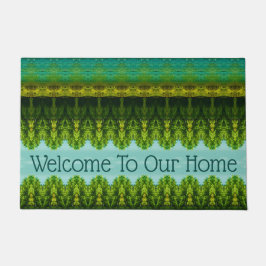 Paillasson Bienvenue À Notre Maison Mat