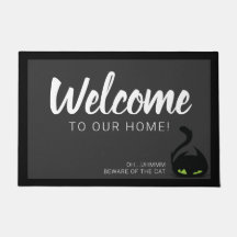Bienvenue à notre Maison - Méfiez-vous du chat