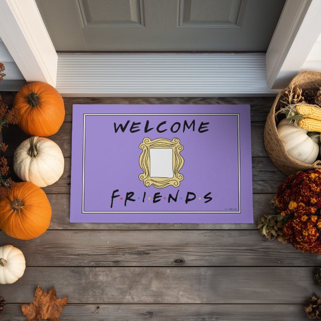Paillasson Bienvenue AMIS™ série TV (Door mat on simulated porch)