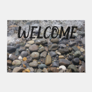 Paillasson Bienvenue - Amoureux de la nature - Rivières Rock