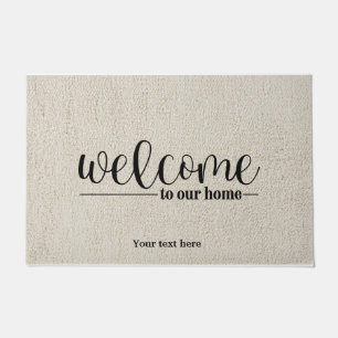Paillasson Bienvenue chez nous