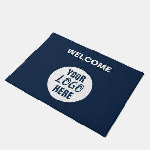 Paillasson Bienvenue dans le logo de votre entreprise
