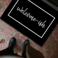 "Bienvenue" Drôle Introvert Antisocial Doormat