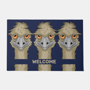 Paillasson Bienvenue Emus