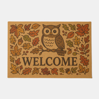 Paillasson Bienvenue Hibou