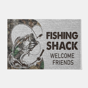 Paillasson Bienvenue les amis de la cabane de pêche