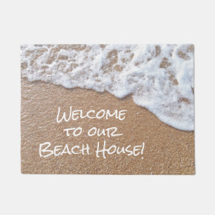 Paillasson Bienvenue Maison de plage Vague