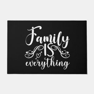 Paillasson Bienvenue Porte Mat Famille Tout
