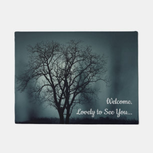 Paillasson Bienvenue. Ravi de vous voir… Halloween
