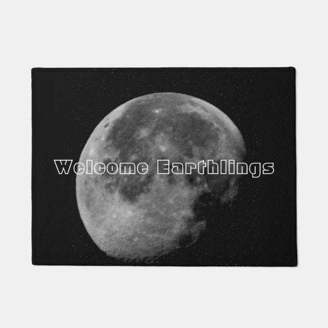 Paillasson Bienvenue Terres Moon Doormat (Devant)