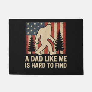 Paillasson Bigfoot Patriotique Un Papa Comme Moi Est Dur à Tr