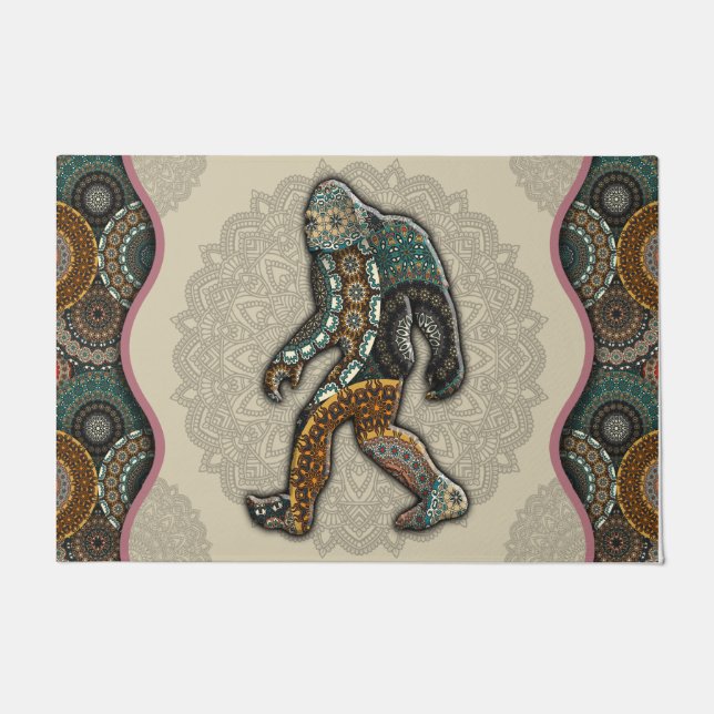 Paillasson Bigfoot Sasquatch (Devant)