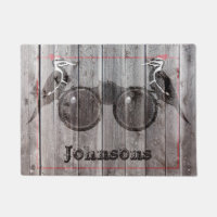 Birdwatcher Rustic Woodpecker Birds Farmhouse
