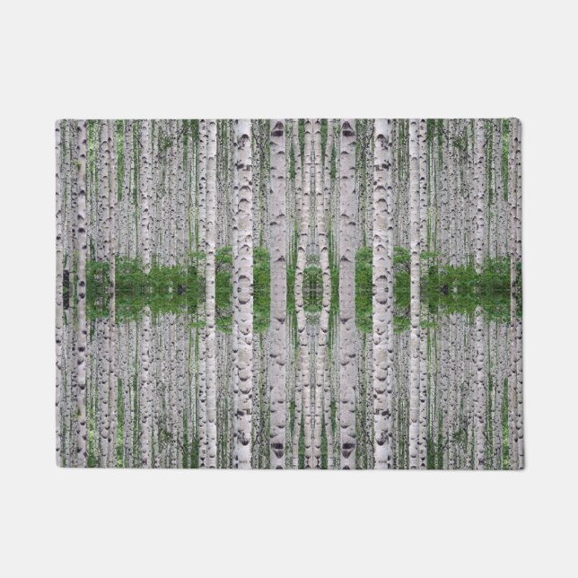 Paillasson Birg Tree Forest Nature Porte Mat (Devant)