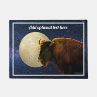 Bison américain, Pleine lune et étoile  