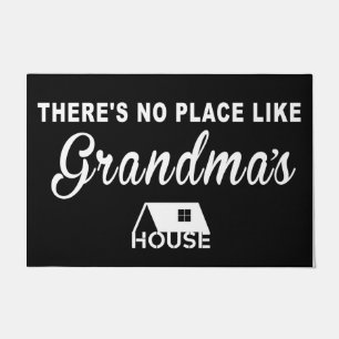 Paillasson Black There's No Place Like Grandma House