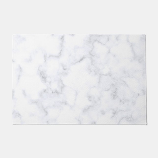 Paillasson Blanc marbre (Devant)