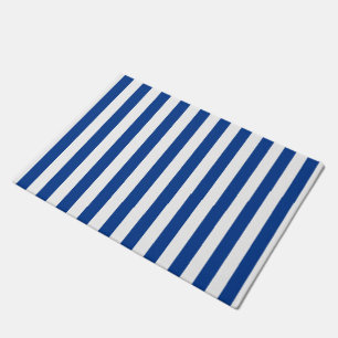 Paillasson Bleu sur n'importe quelle couleur