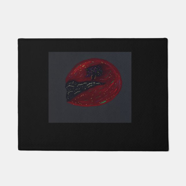 Paillasson Blood Moonlit Night Door Mat (Devant)