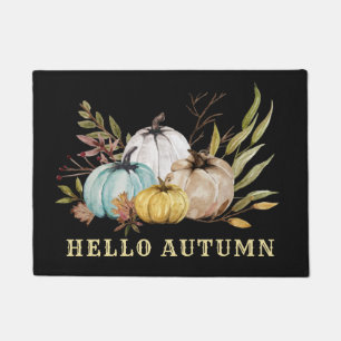 Paillasson Bonjour Automne Aquarelle Citrouille Café Mug