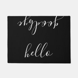 Paillasson Bonjour et au revoir natte