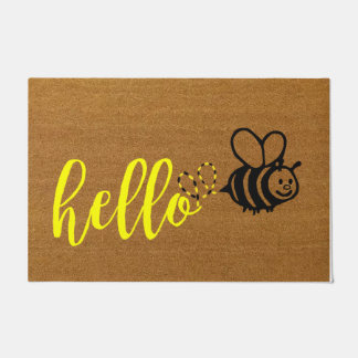Paillasson  Bonjour Little Bee Doormat, Welcome DoorMat