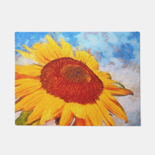 Paillasson Bonjour Sun Sunflower Art