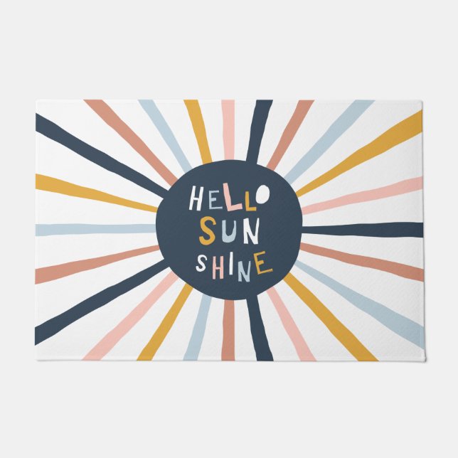 Paillasson Bonjour Sunshine (Devant)