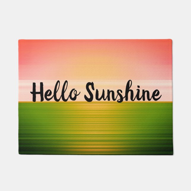Paillasson Bonjour Sunshine (Devant)