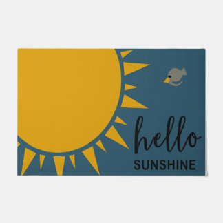 Paillasson Bonjour Sunshine Welcome Mat, Réchauffement ménage
