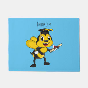Paillasson Bonne remise des diplômes des abeilles