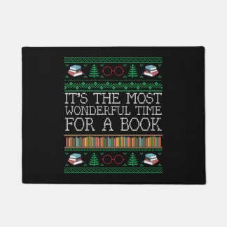 Paillasson Book Lovers Ugly Christmas