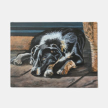 Bordure couchée Collie Porte Mat