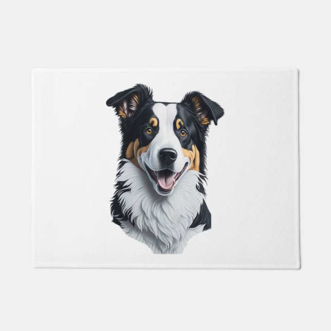 Paillasson Bordure face Collie (Devant)